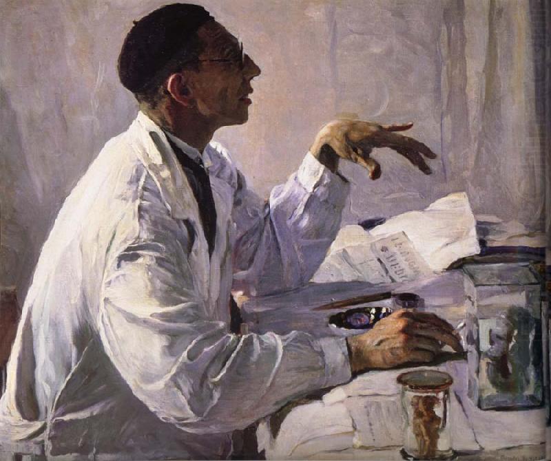 Nesterov Nikolai Stepanovich The Surgeon Doc. china oil painting image